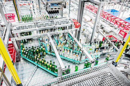 BMS neue Sortieranlage für Rothaus