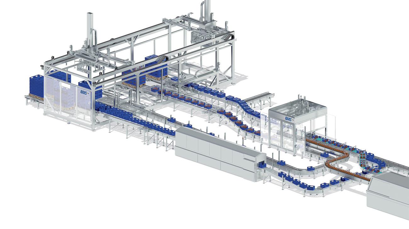 Abb. 1: „Umpackanlage mit UNIMODUL